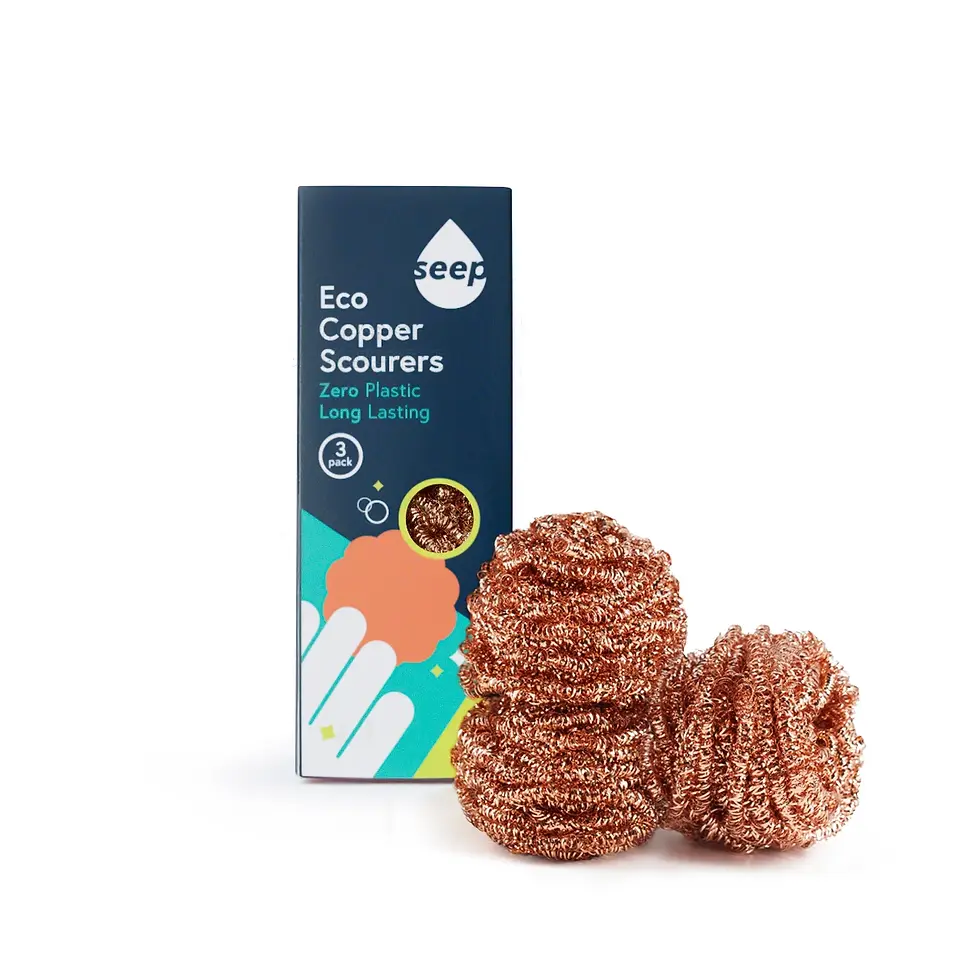 Seep Eco Copper Scourers (3 pack)