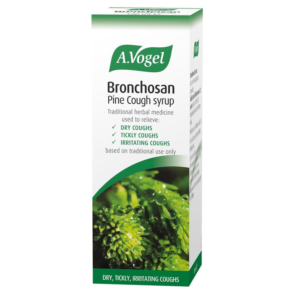 A. Vogel Bronchosan Non-Drowsy Pine Cough Syrup 100ml