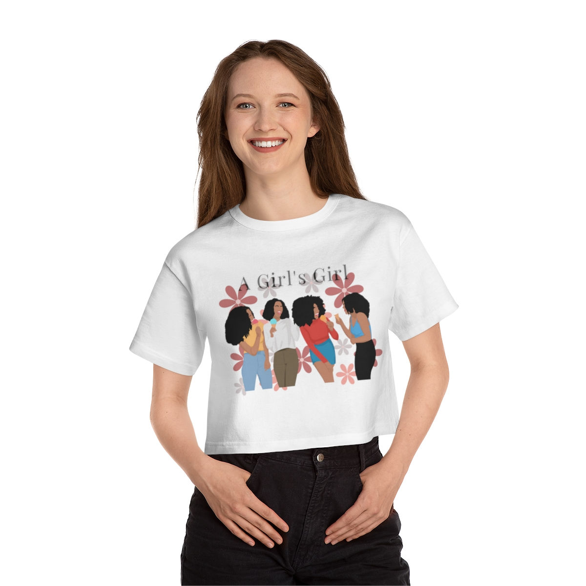 A Girl's Girl Heritage Cropped T-Shirt