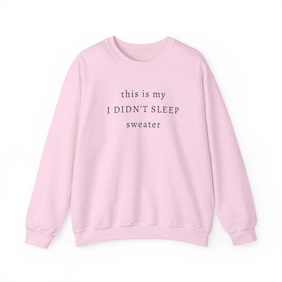 Thumbnail: Cozy Motivational Sweatshirt for Insomniacs