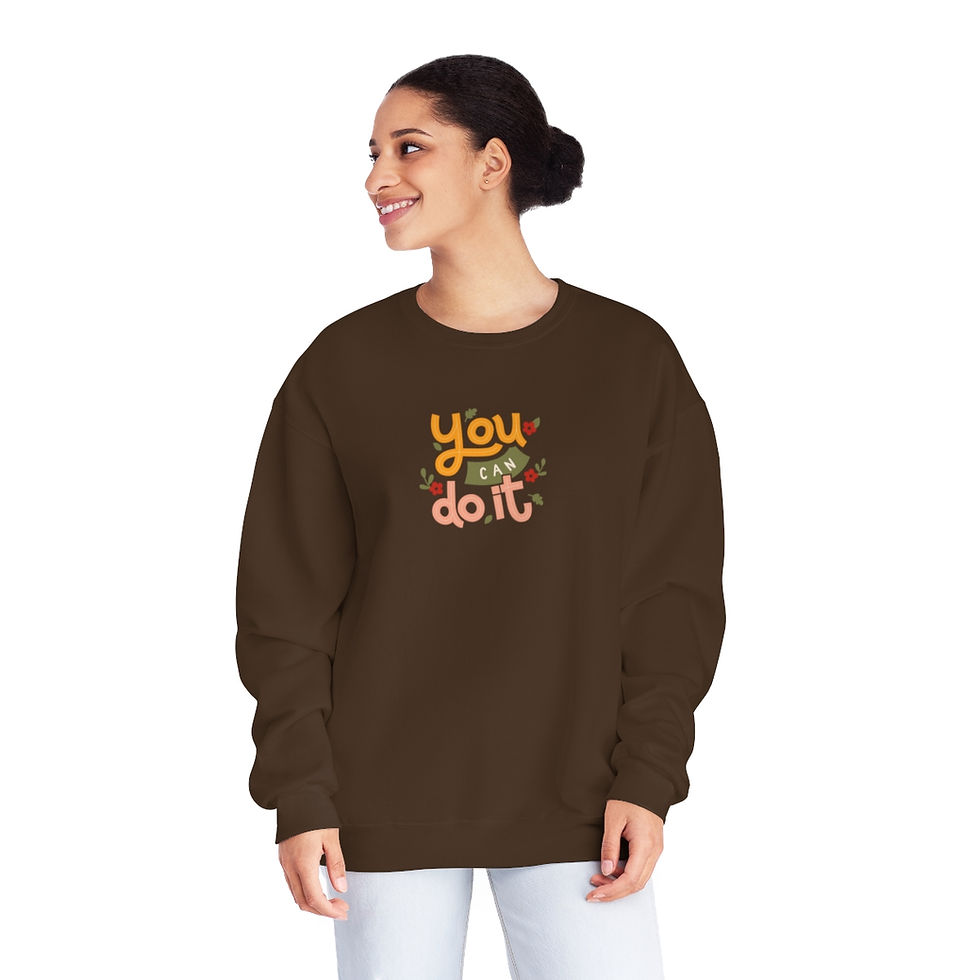 Thumbnail: You Can Do It Crewneck Sweatshirt