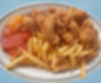 Breaded Shrimp with Fries