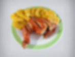 Fried Chicken with Fried Plantains