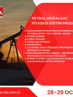 Petrol ve Doğal Gaz Piyasası Sertifika Eğitim Programı
