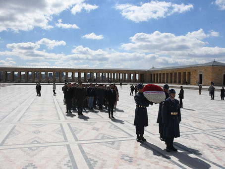 55. Kuruluş Yıldönümüzde Anıtkabir Ziyaretimizi Gerçekleştirdik