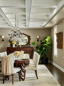 Unscripted Interior Design Father of the Bride dining room