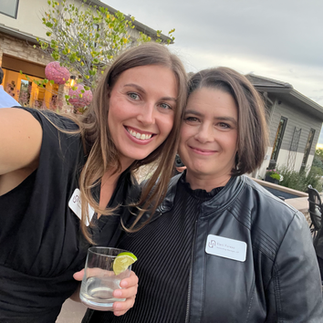 Uscripted team enjoying the 20th anniversary party!