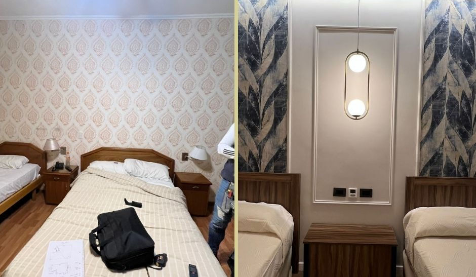 Renovación habitación: Antes y Después, diseño mzdeco