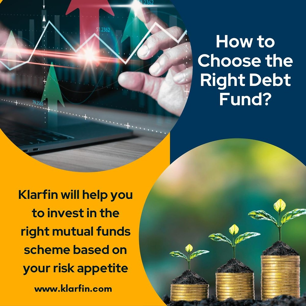 Invest Wisely: Match Debt Funds to Your Risk Profile