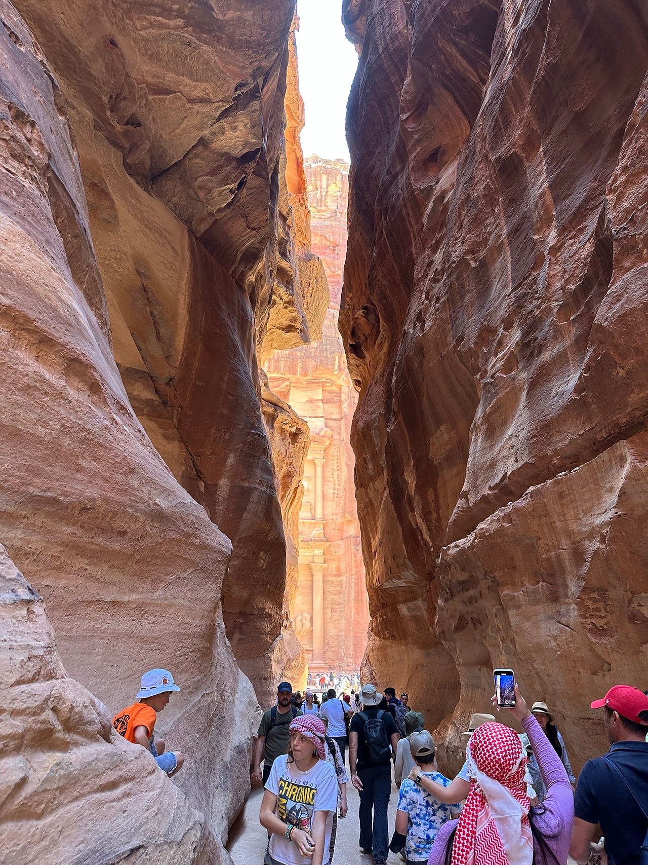 Petra archaeological site in Jordan