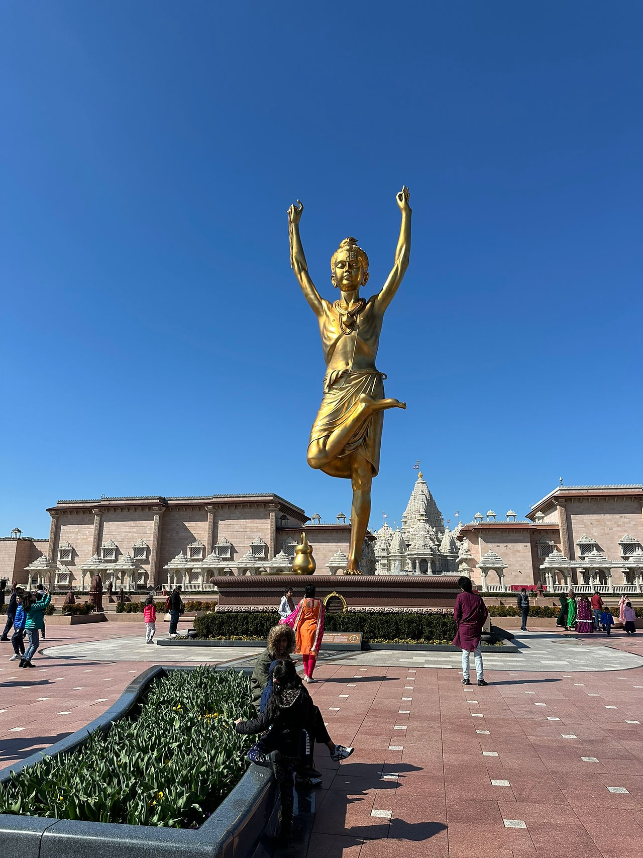 BAPS Swaminarayan Akshardham Mandir Hindu Temple in Robbinsville, New Jersey