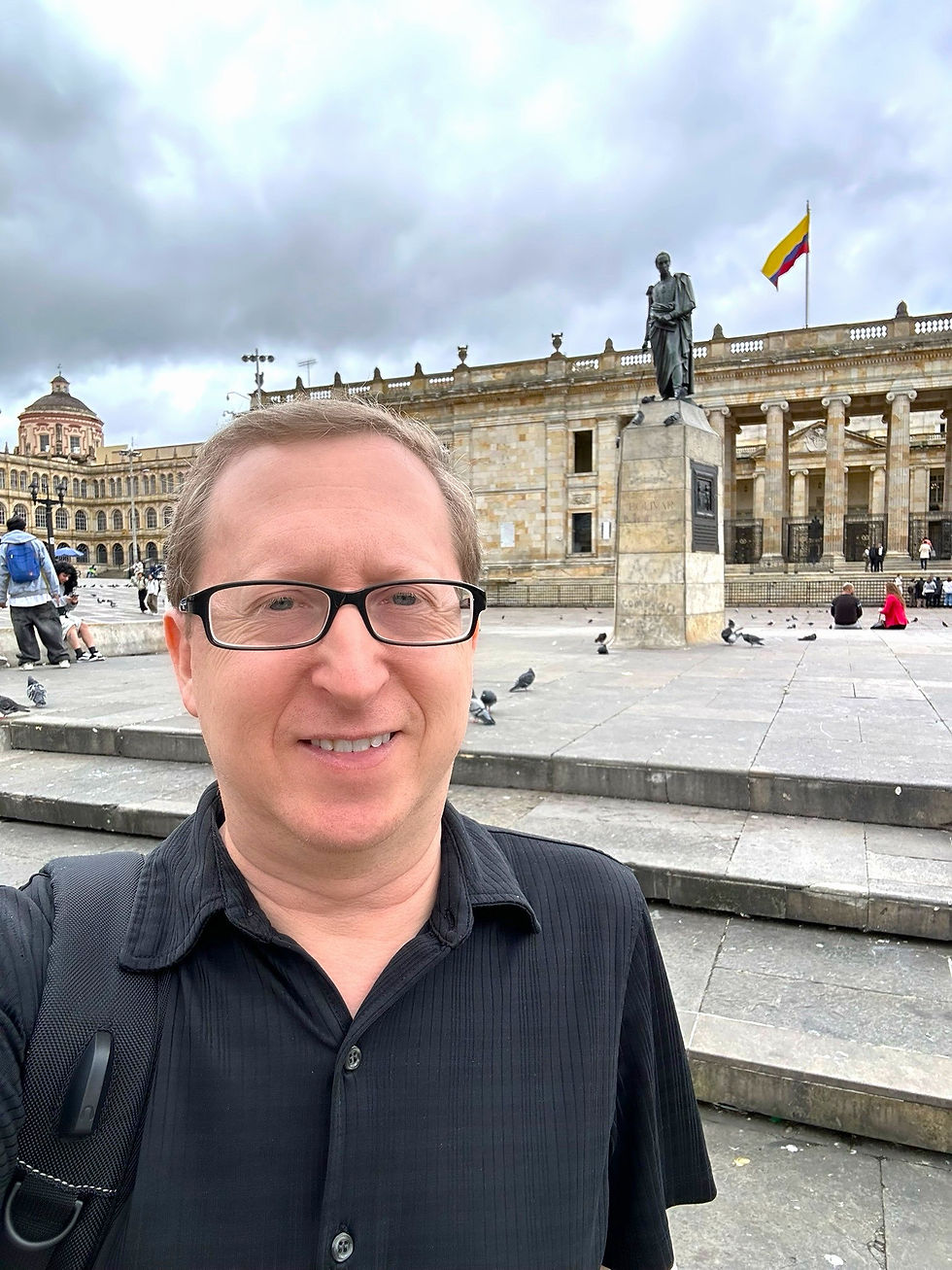 Plaza de Bolívar in Bogotá, Colombia