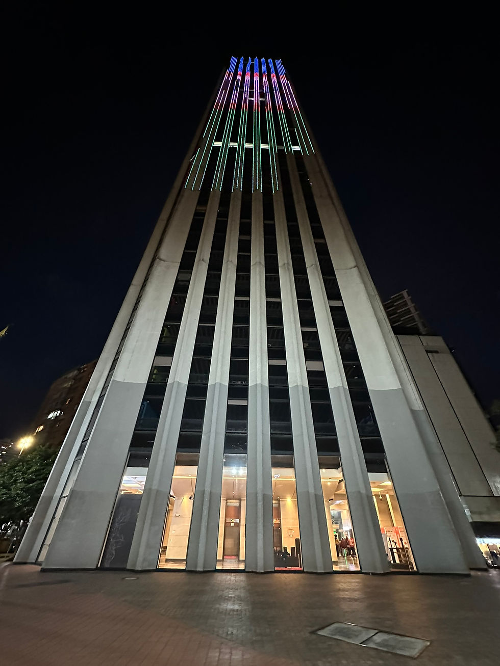 Colpatria Building in Bogotá, Colombia