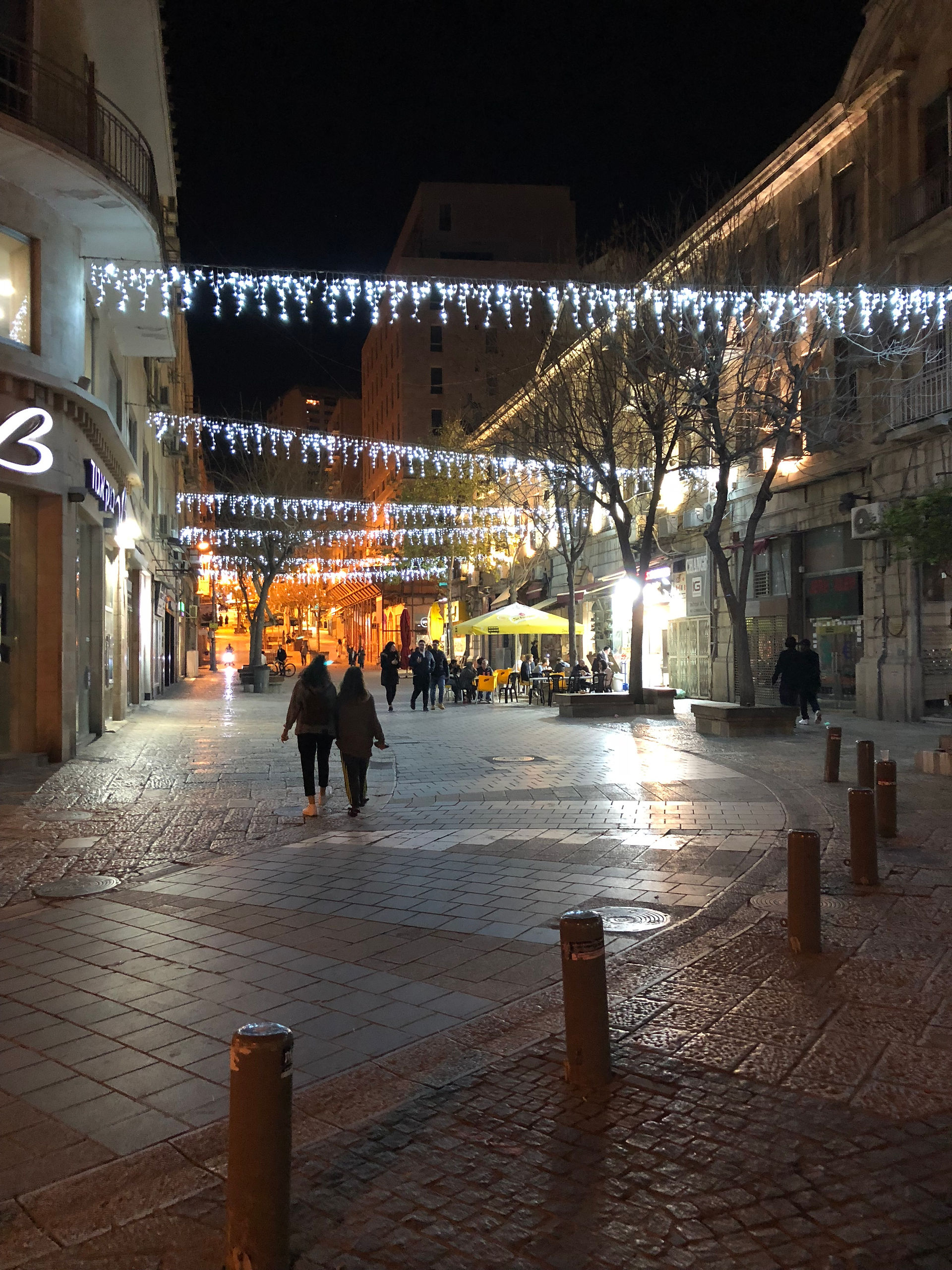 Ben Yehuda Street in Jerusalem, Israel