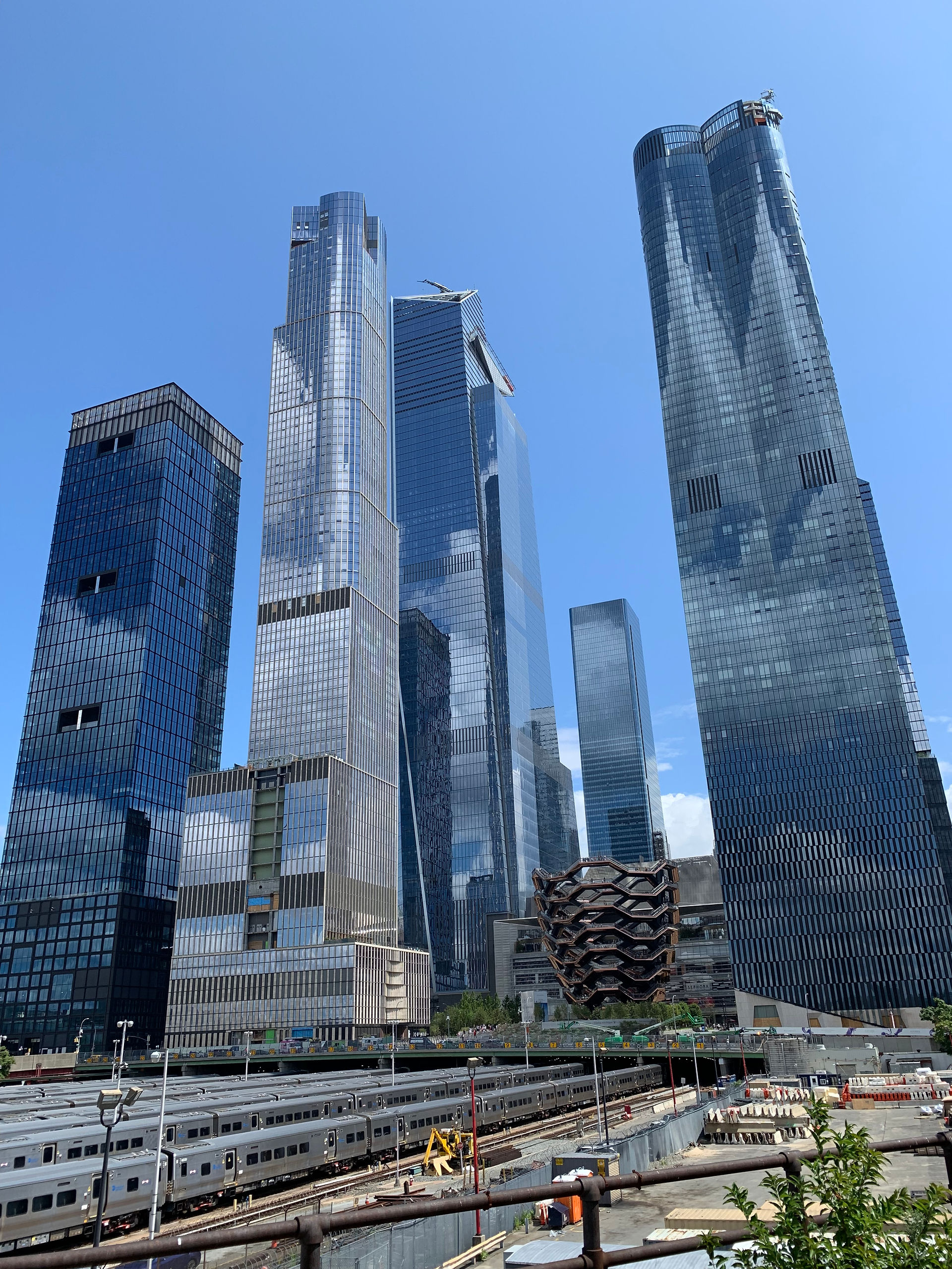 The High Line at Hudson Yards in New York City