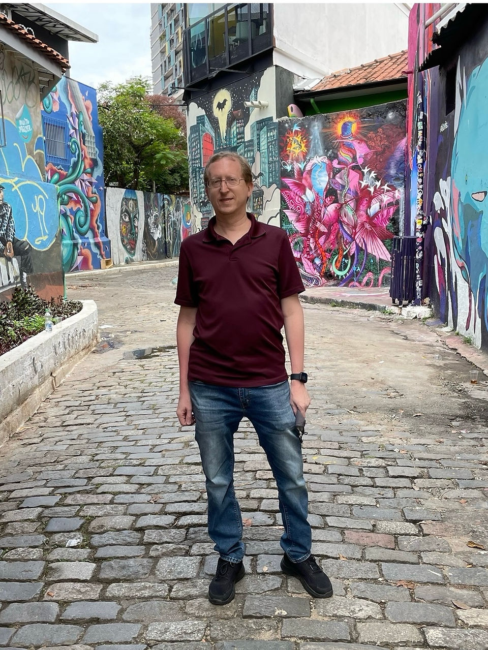 Beco do Batman (Batman's Alley) in São Paulo, Brazil