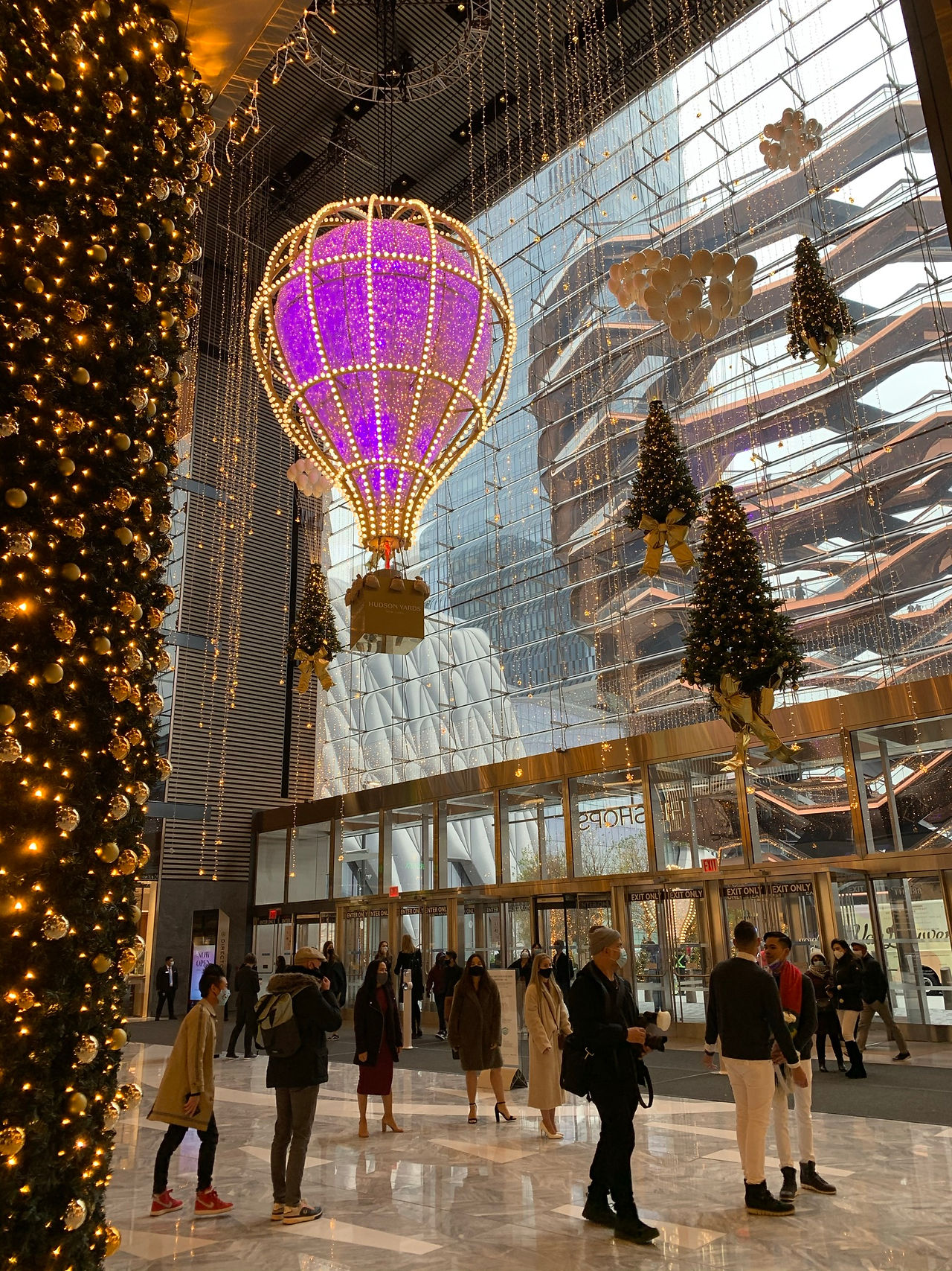 The Shops at Hudson Yards in New York City