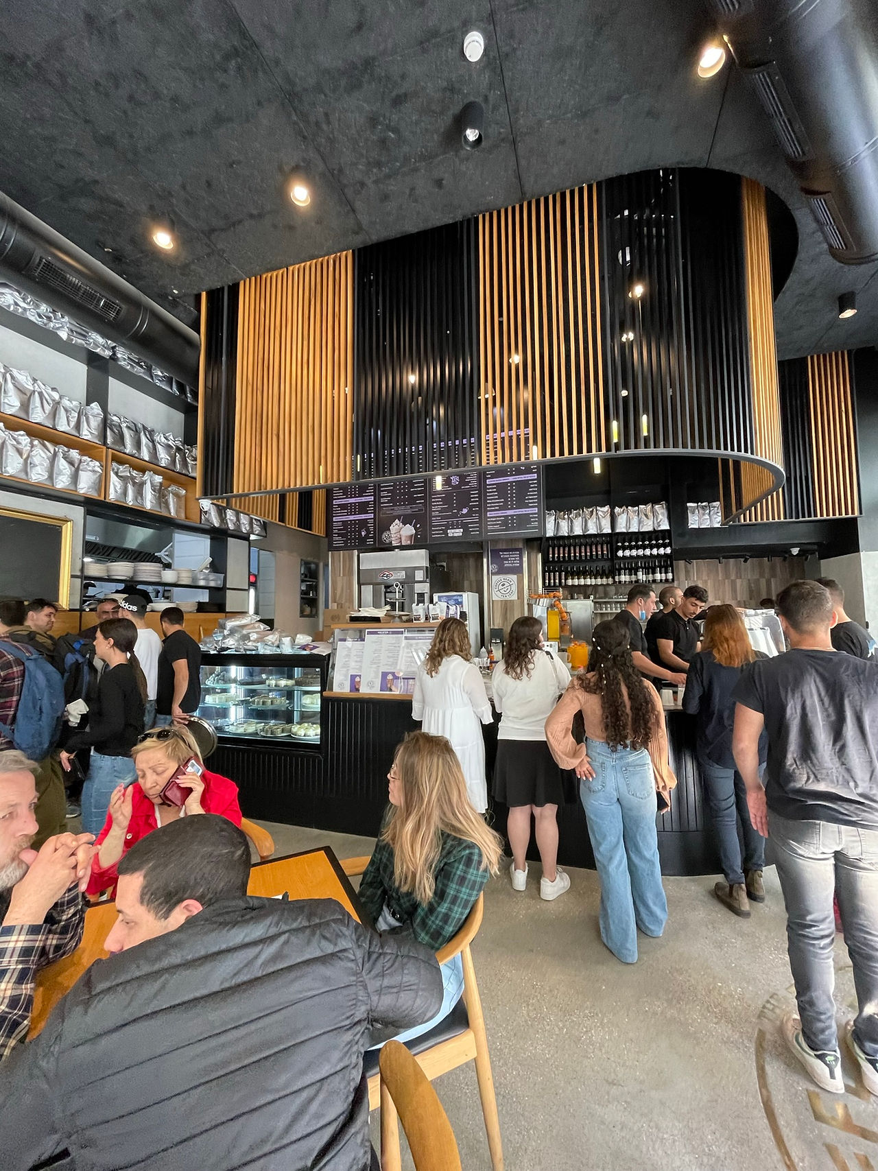 The Coffee Bean and Tea Leaf Kosher Restaurant in Jerusalem, Israel