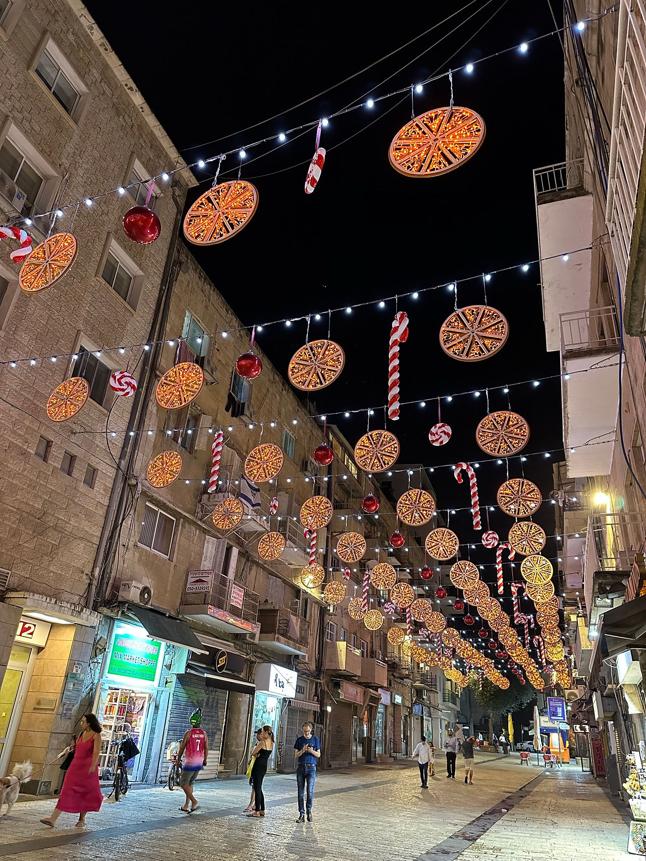 Ben Yehuda Street in Jerusalem, Israel