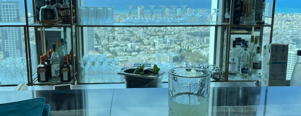 The Azrieli Center in Tel Aviv, Israel