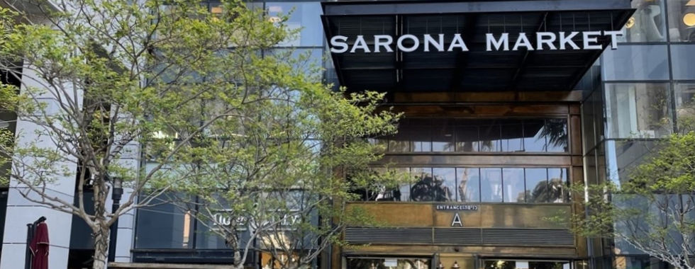Sarona Market in Tel Aviv, Israel
