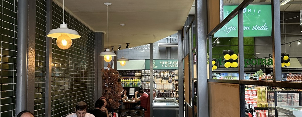 Urbanic Food Hall Kosher Market and Restaurant in São Paulo, Brazil