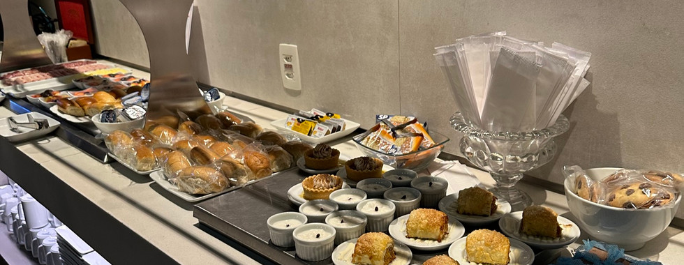 American Airlines Admirals Club Lounge at GRU Airport in São Paulo, Brazil