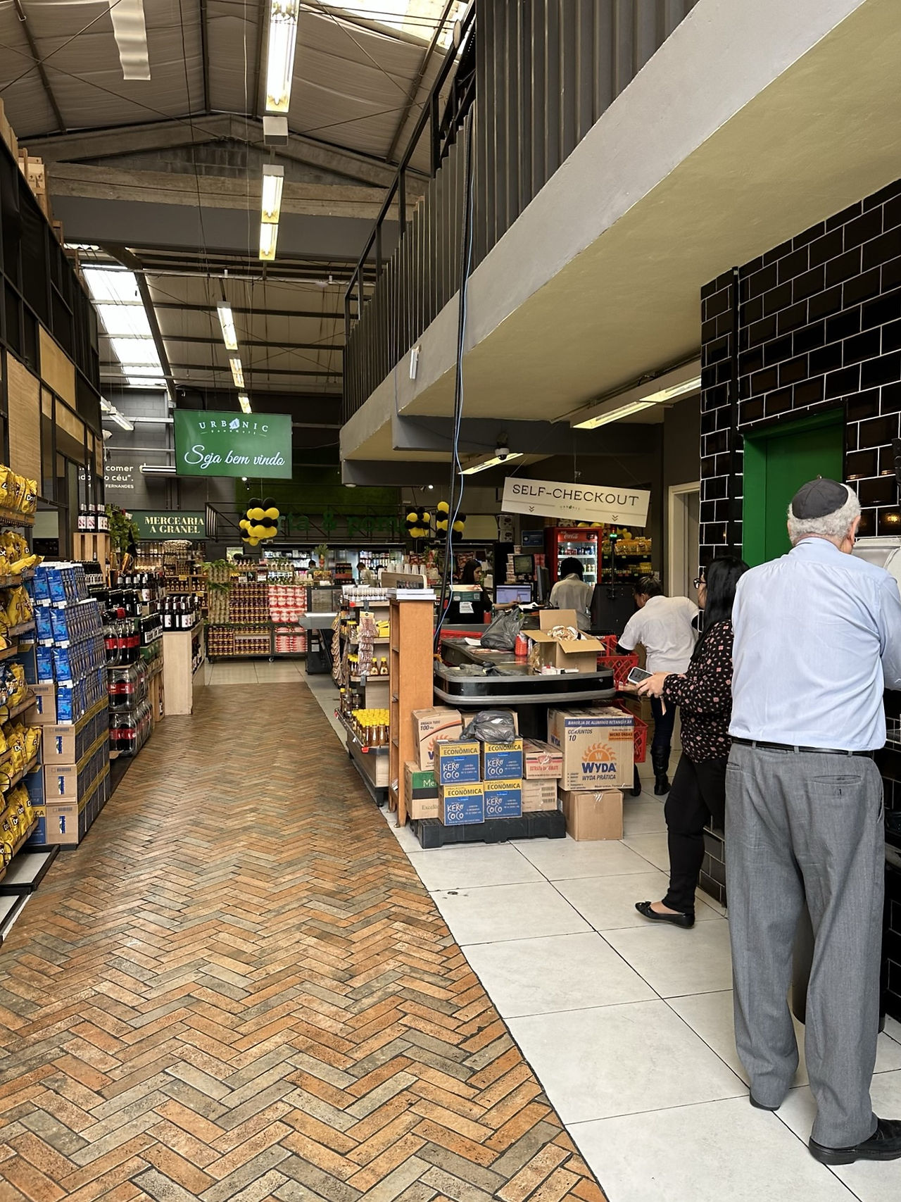 Urbanic Food Hall Kosher Market and Restaurant in São Paulo, Brazil