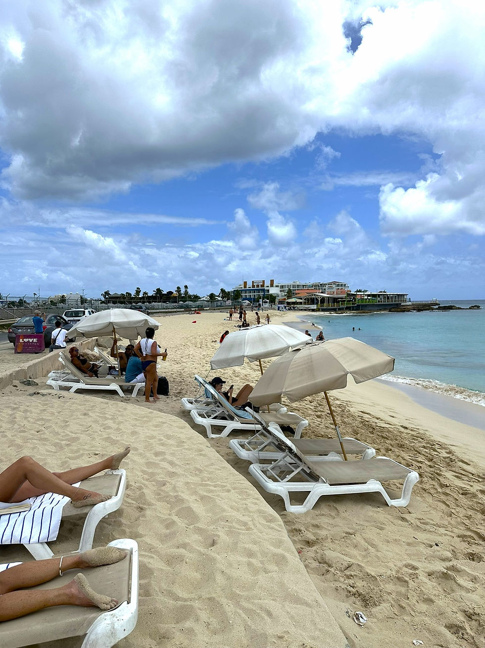 Maho Beach in Sint Maarten