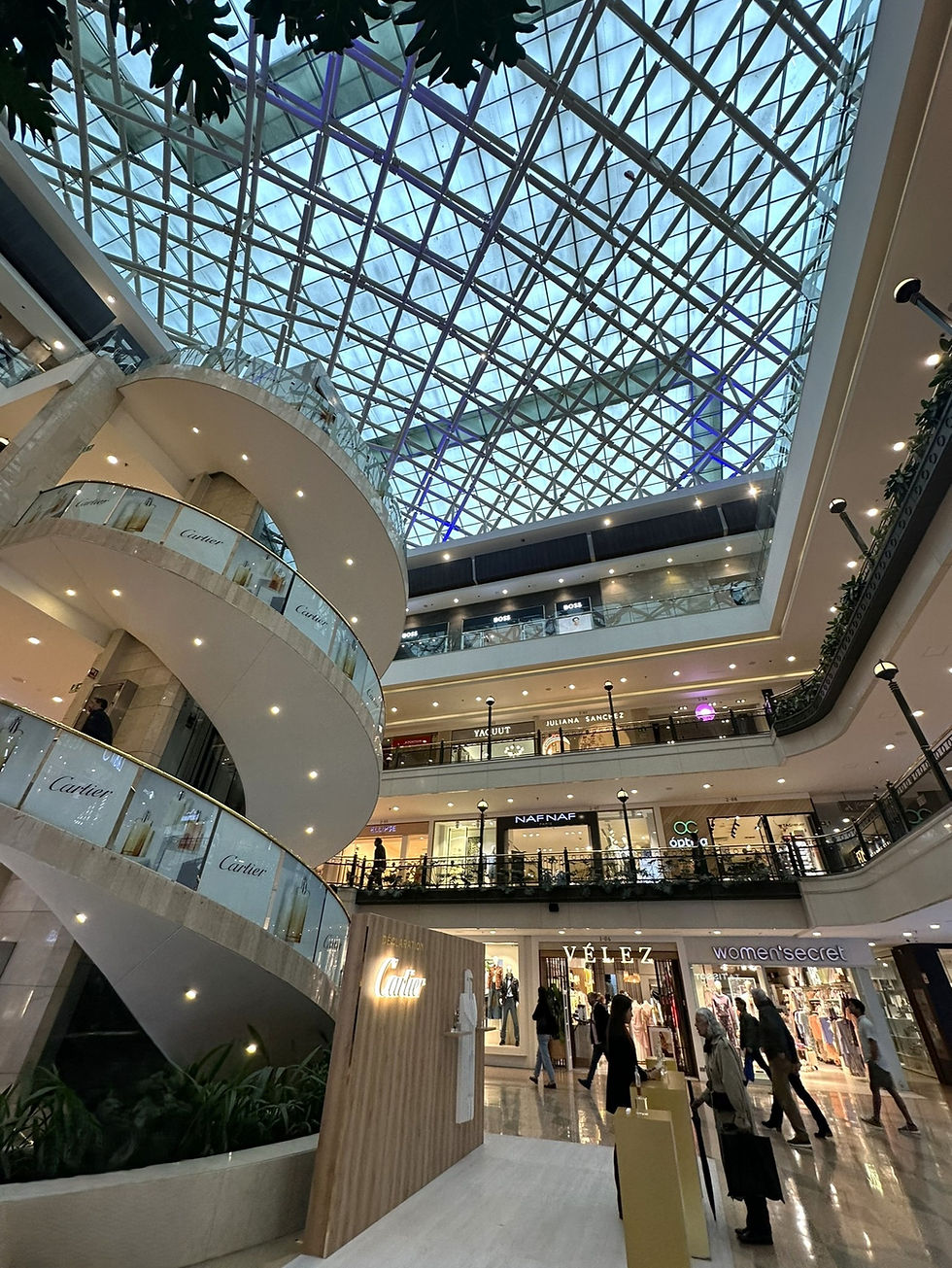 The Andino Mall in Bogotá, Colombia