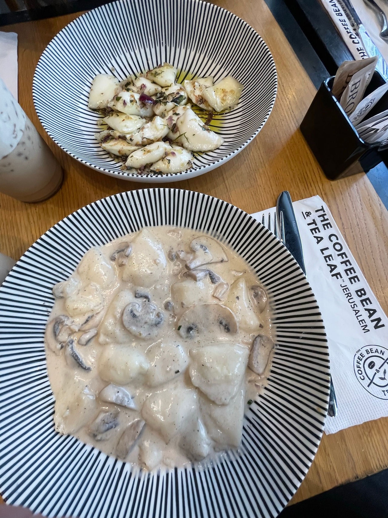 The Coffee Bean and Tea Leaf Kosher Restaurant in Jerusalem, Israel