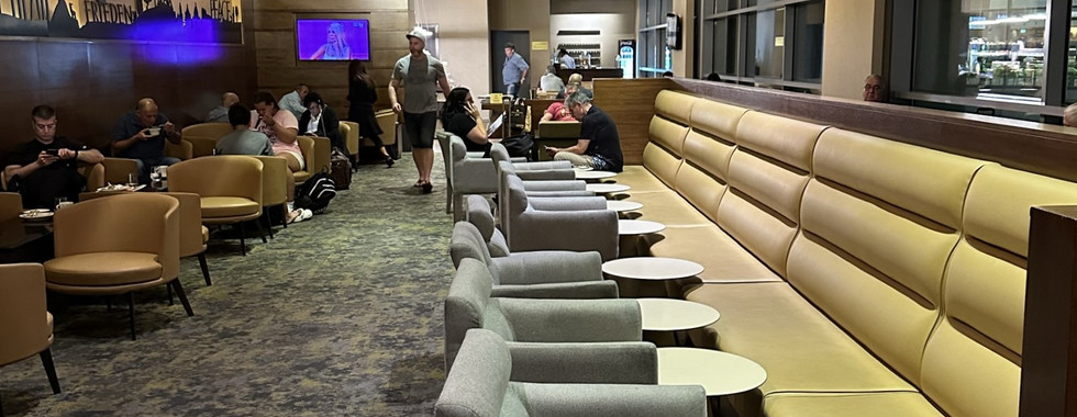 The Dan Lounge at Ben Gurion Airport