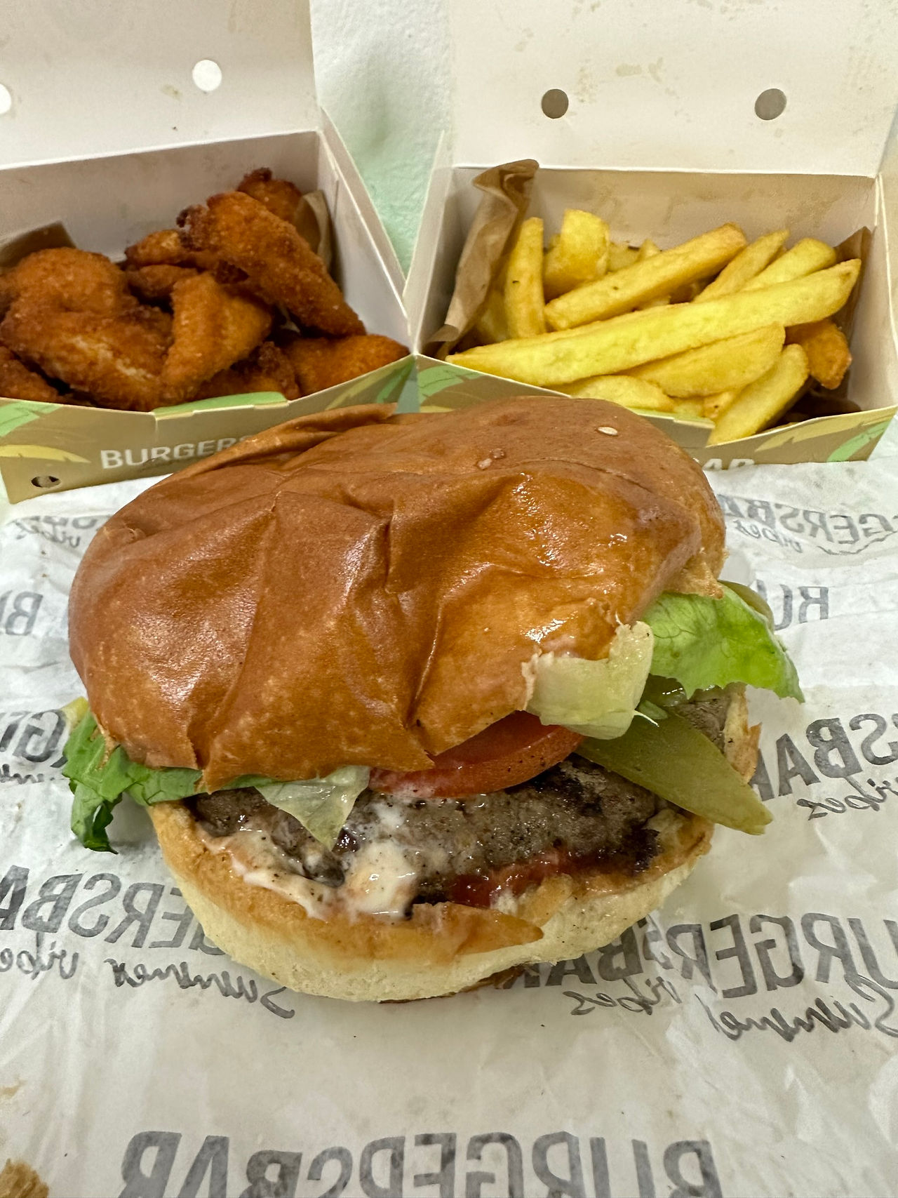 Burgers Bar Kosher Restaurant on Jaffa Street in Jerusalem, Israel
