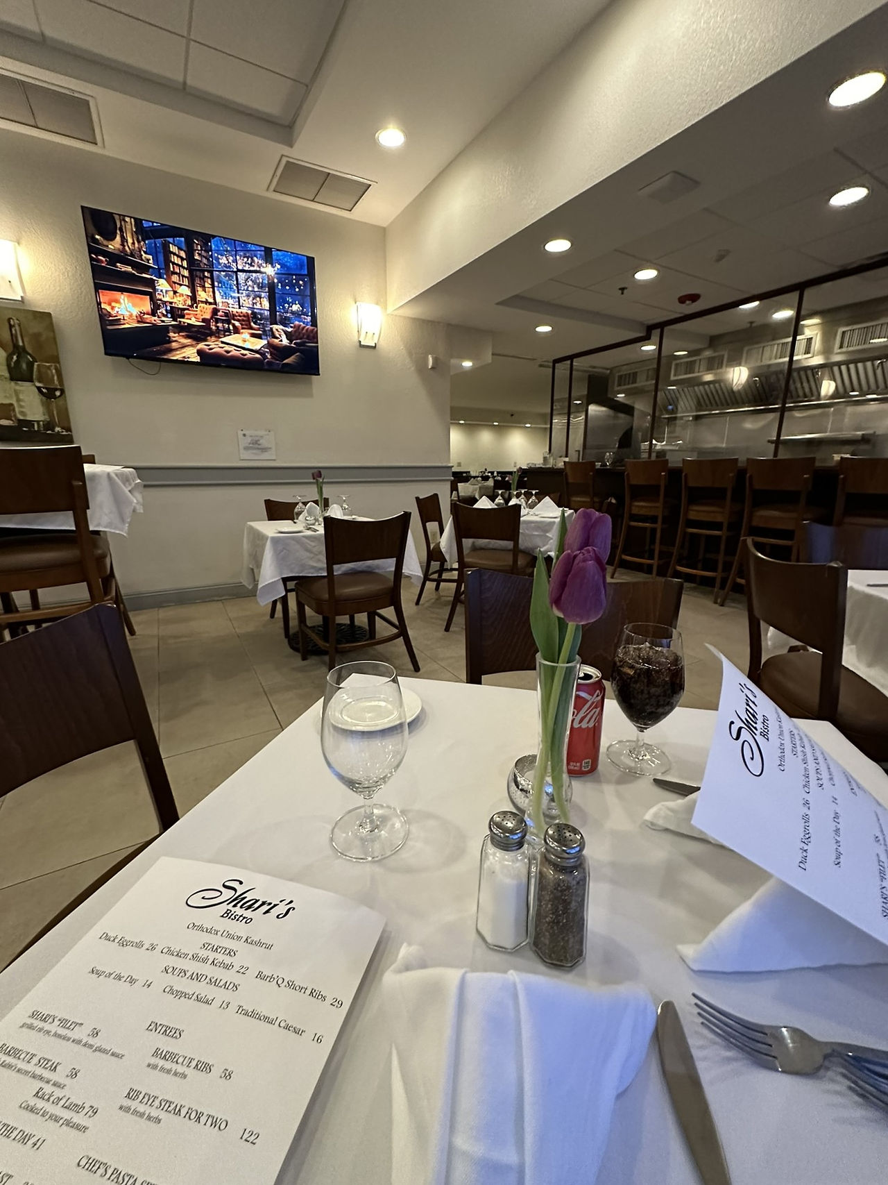 Shari's Bistro Kosher Restaurant near Atlantic City, New Jersey