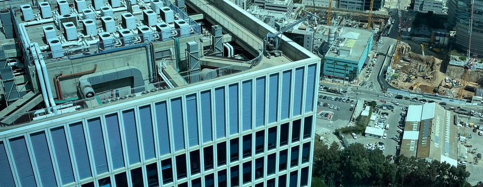 The Azrieli Center in Tel Aviv, Israel