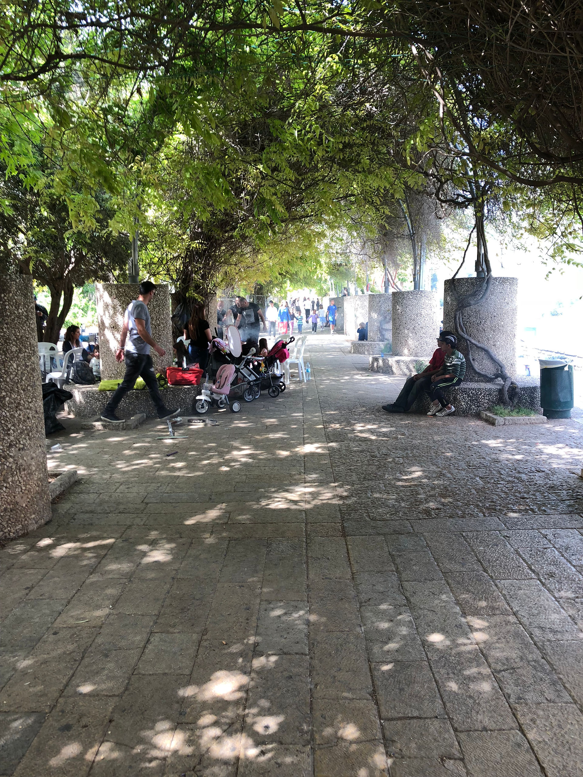 Liberty Bell Park in Jerusalem, Israel
