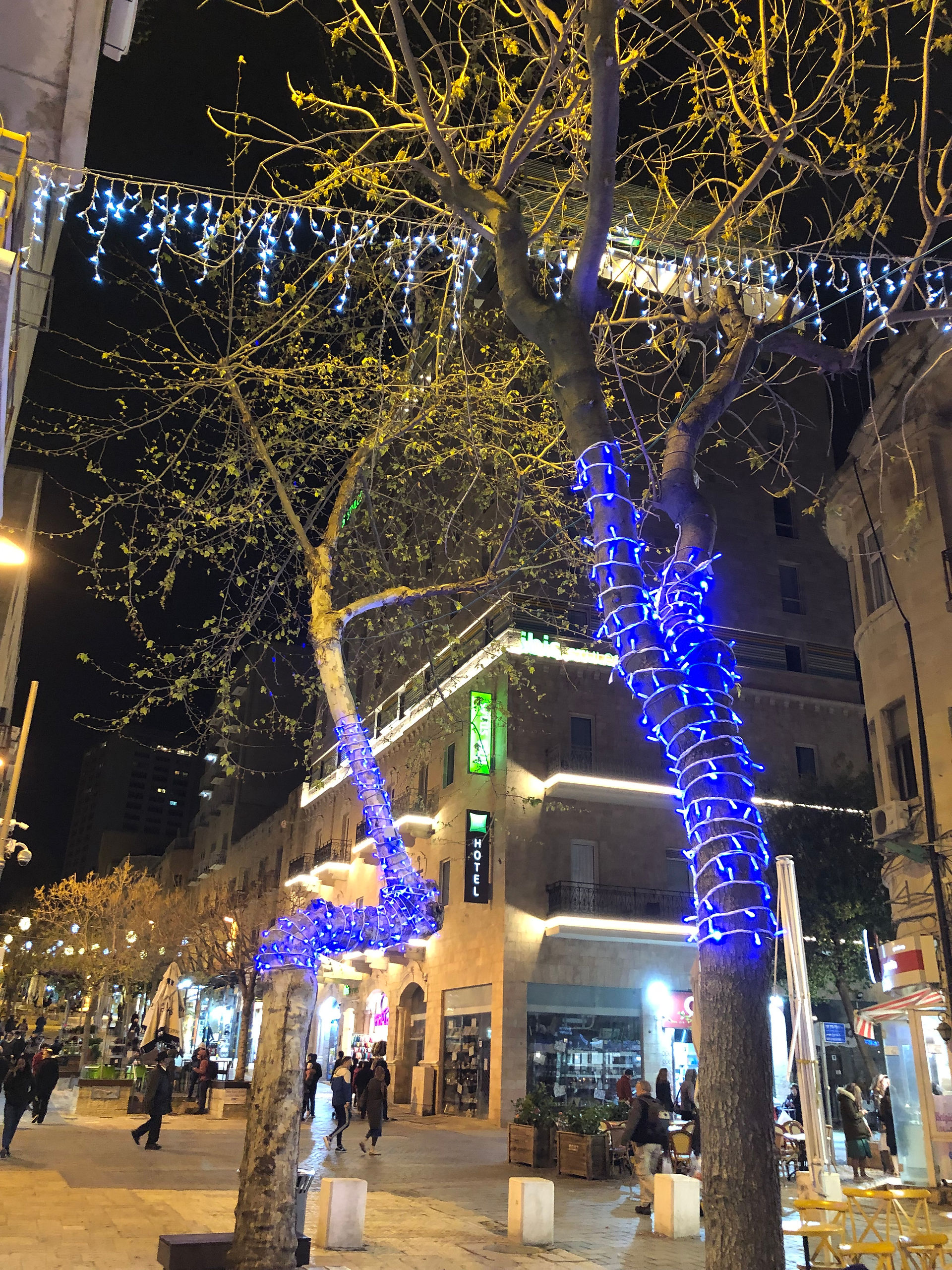 Ben Yehuda Street in Jerusalem, Israel