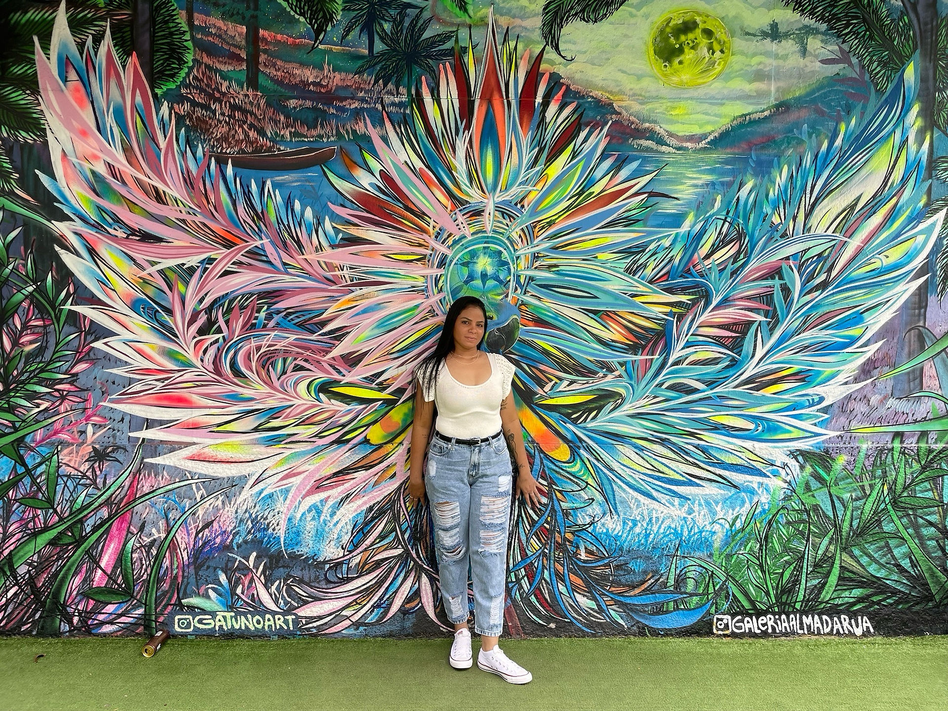 Beco do Batman (Batman's Alley) in São Paulo, Brazil