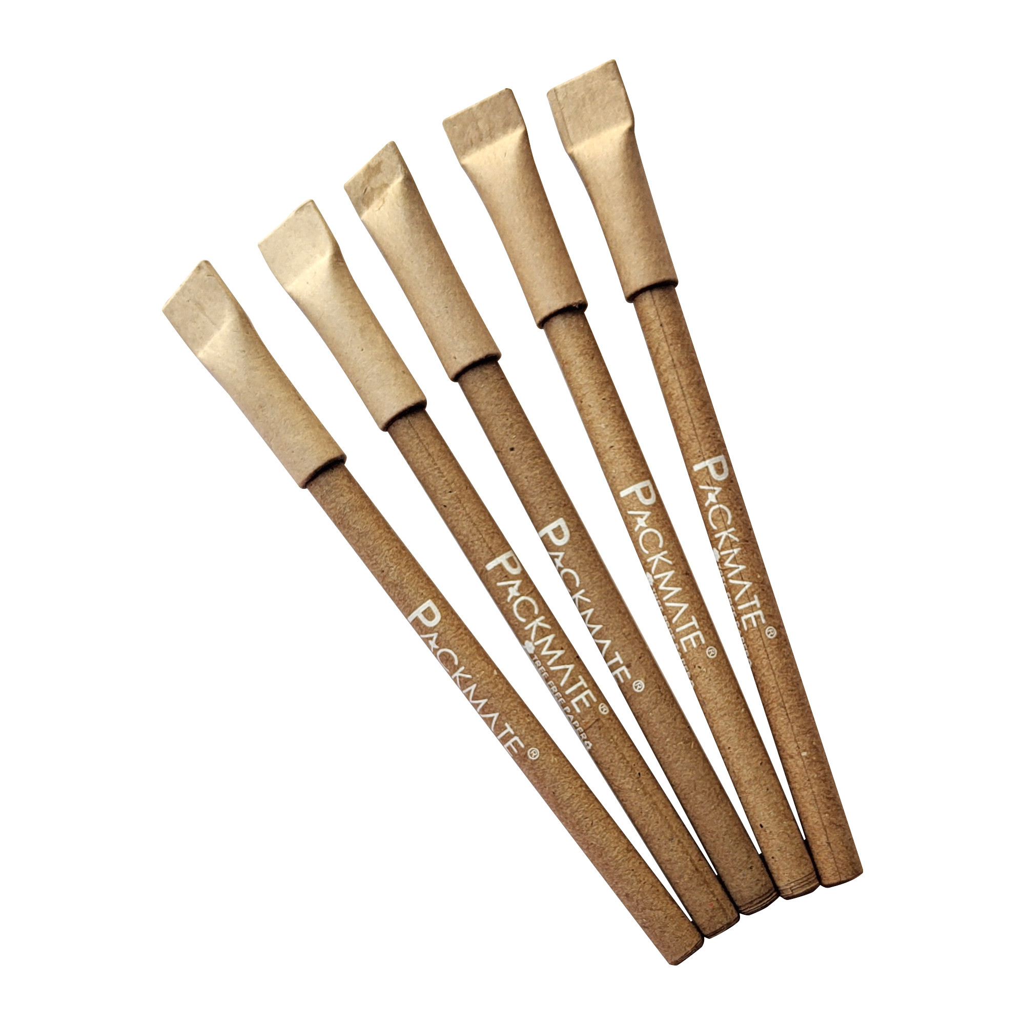 PackMate Recycled Paper Pens (Pack of 5)