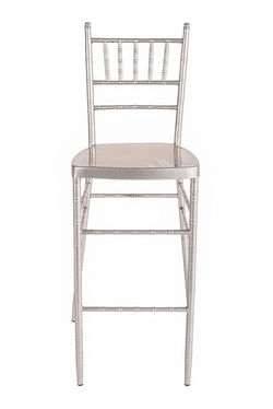 Silver chiavari barstool