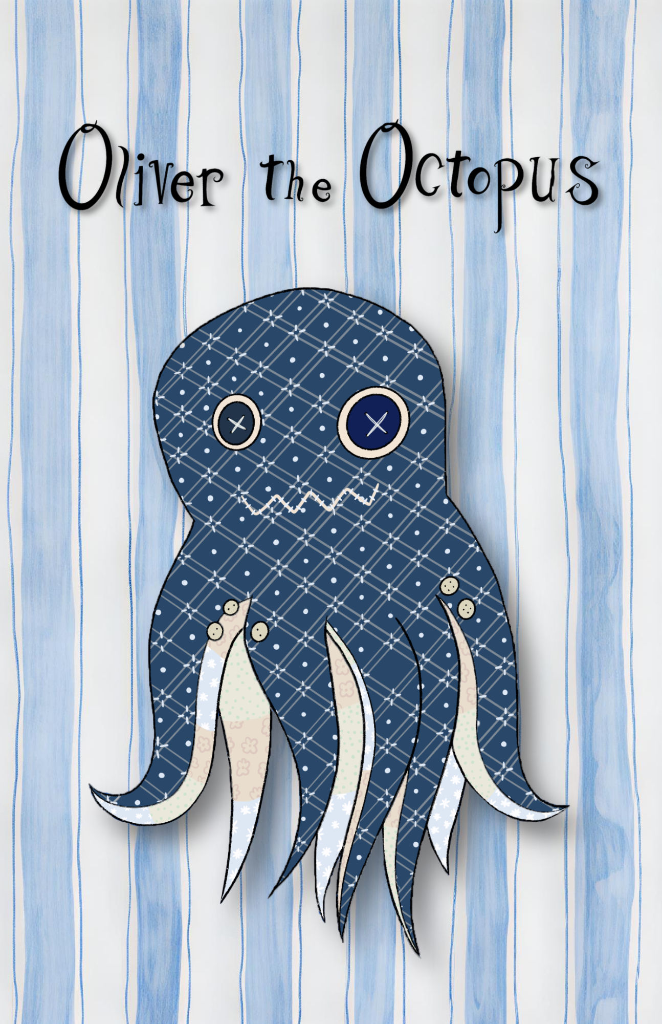 Oliver the Octopus Poster Print (11 x 17)