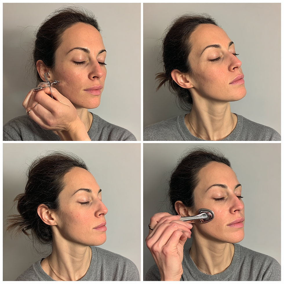 Guasha Exercises for Droopy cheeks