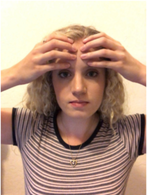 Face yoga posture