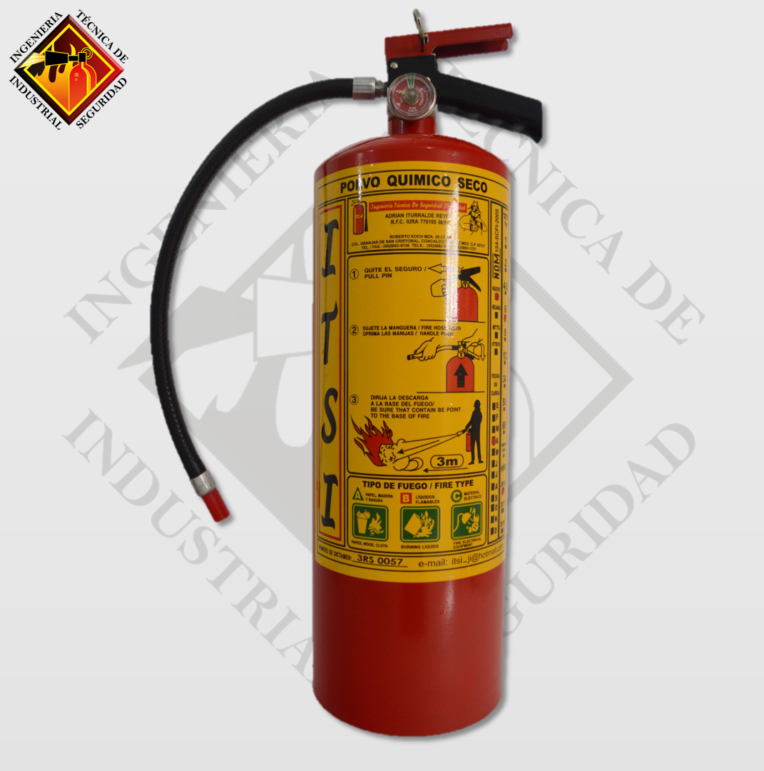 Extintor de PQS 6 Kg