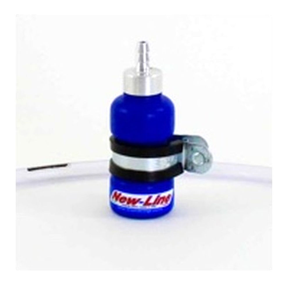 Tanica di recupero olio colore blu per kart