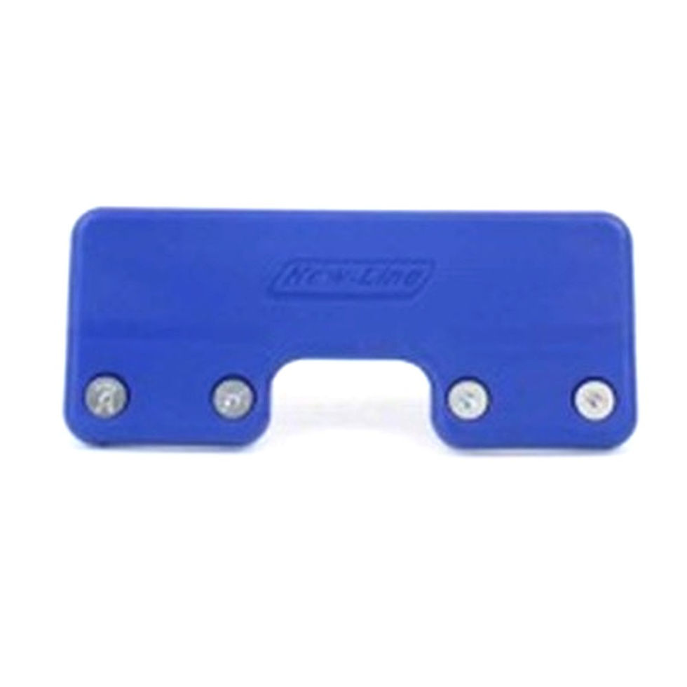 Protezione telaio singola 3 mm blu 165x70 per kart