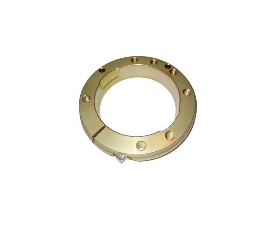 Flangia assale kart 50mm ibrida R-Line in alluminio oro, ricambio Maranello