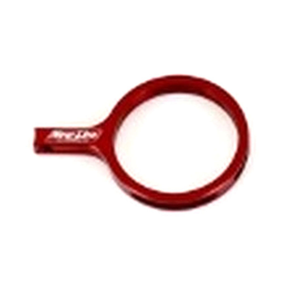 Supporto Tubo Carburatore Rosso – ricambio New-Line Racing per kart, TKS RaceLab