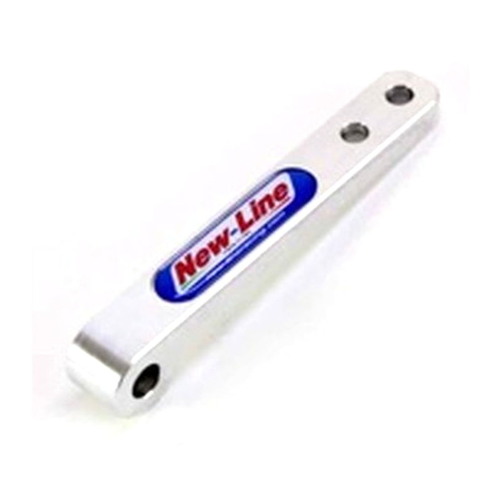 Piedino staffa 115 mm New-Line per telaio kart
