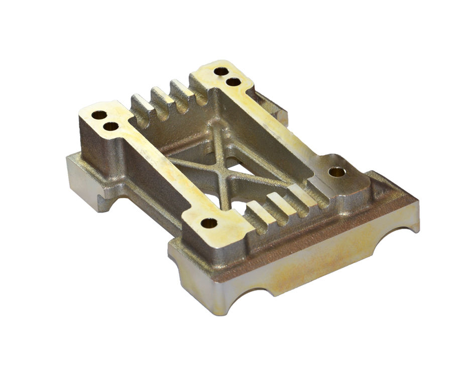 Piastra motore 30 magnesio senza fori Maranello per Rotax-X30